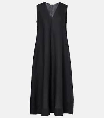 Midikleid Nisha aus Leinen | Asceno