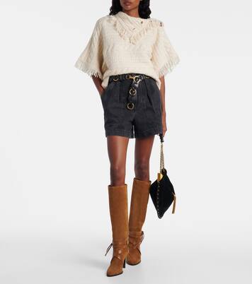 Blanche cable-knit cotton-blend sweater | Marant Etoile