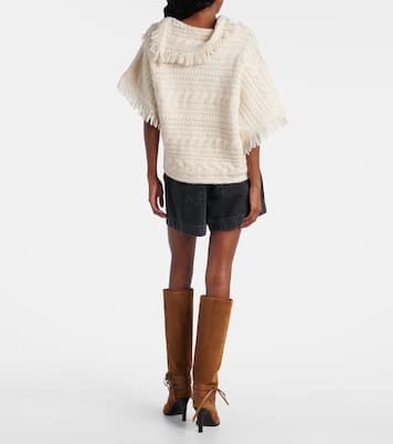 Blanche cable-knit cotton-blend sweater | Marant Etoile