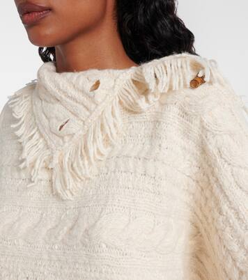 Blanche cable-knit cotton-blend sweater | Marant Etoile