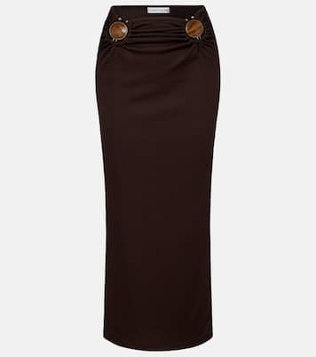 Gathered maxi skirt | Christopher Esber