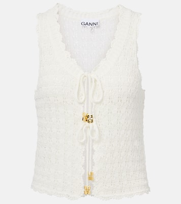 Crochet top  | Ganni