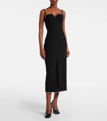 New Fury wool-blend bustier dress | Givenchy