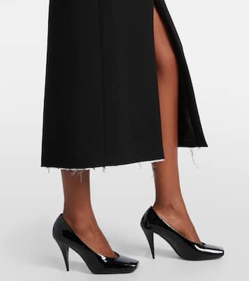 New Fury wool-blend bustier dress | Givenchy