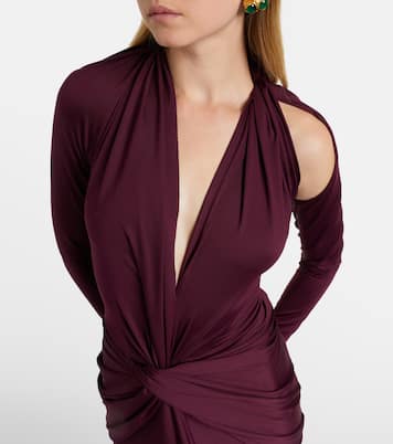 Gathered jersey gown | Victoria Beckham