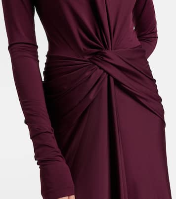 Gathered jersey gown | Victoria Beckham