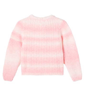 Catania bow-detail striped cardigan | Cozmo