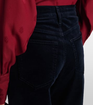 Le Slim Palazzo high-rise wide-leg jeans | Frame
