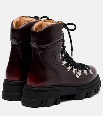 Platform combat boots | Ganni