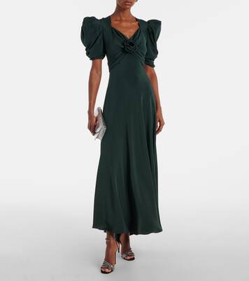 Silk charmeuse cocktail dress | Rodarte