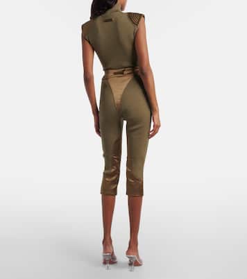 Caprihose aus einem Wollgemisch | Jean Paul Gaultier