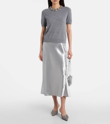 Gonna midi in raso | Tory Burch