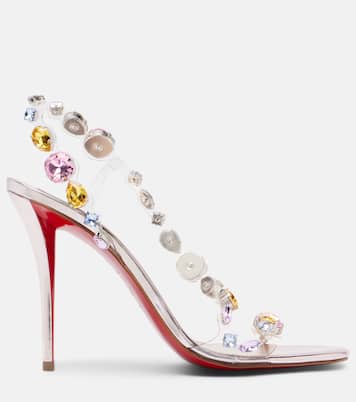 Rosa Z 100 embellished leather sandals | Christian Louboutin