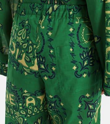 Pantalon ample Bandana en coton | The Attico