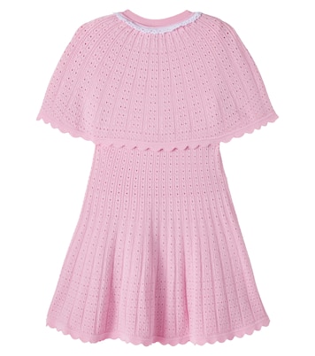 Kleid aus Pointelle-Strick | Self-Portrait Kids