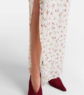 Floral ruched gown | Magda Butrym