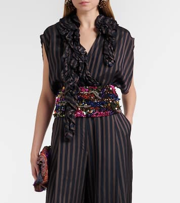 Sequined belt | Dries Van Noten