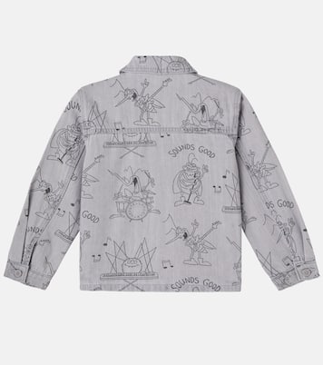 프린트 데님 재킷 | Stella McCartney Kids