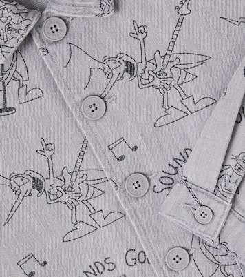 프린트 데님 재킷 | Stella McCartney Kids