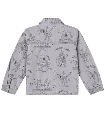 프린트 데님 재킷 | Stella McCartney Kids