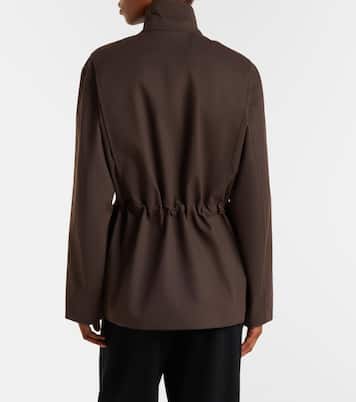 Floriane cotton and cashmere field jacket | The Row