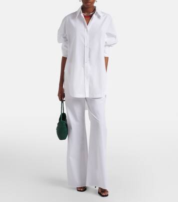 Weite Hose Poplin Power II aus Baumwollpopeline | Dorothee Schumacher