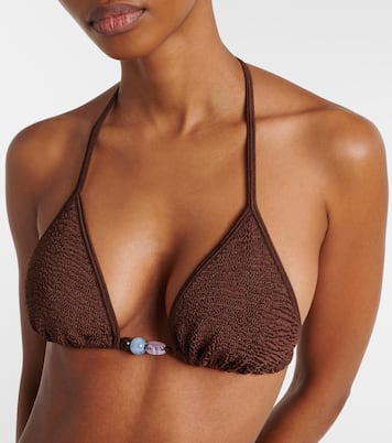 Gina embellished bikini | Hunza G