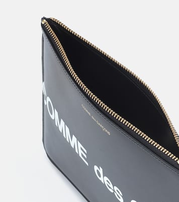 Etui Huge Logo Large aus Leder | Comme des Garçons Wallet