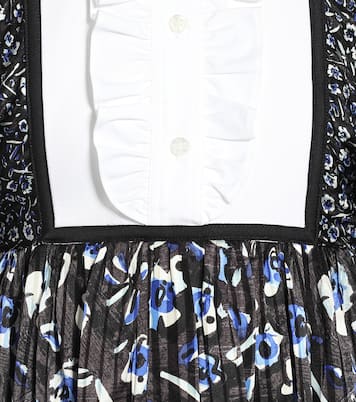 Abito lungo a stampa in seta | Tory Burch
