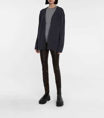 Legging Moto en cuir | The Row