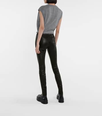 Legging Moto en cuir | The Row