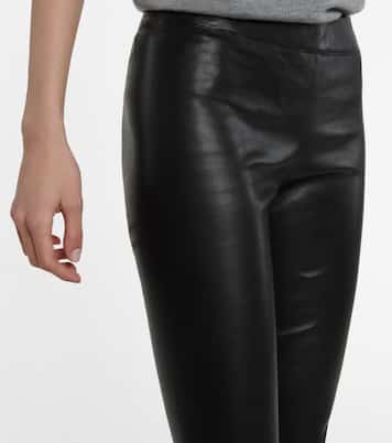 Legging Moto en cuir | The Row