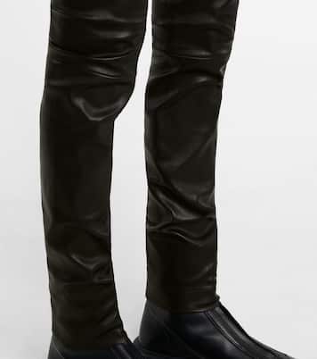 Legging Moto en cuir | The Row