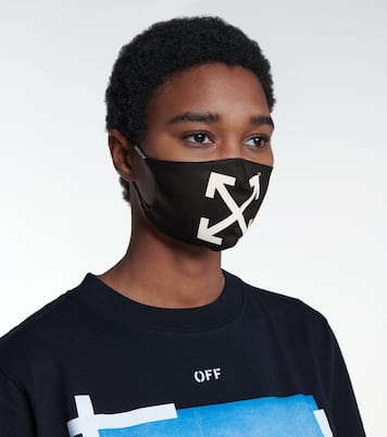 Mascarilla de algodón con logo | Off-White