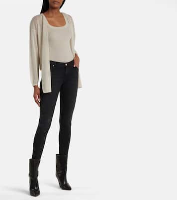 Jean skinny Legging Ankle à taille mi-haute | AG Jeans