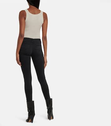 Jean skinny Legging Ankle à taille mi-haute | AG Jeans