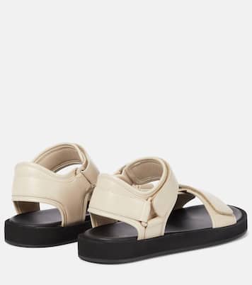 Hook-and-Loop II leather sandals | The Row