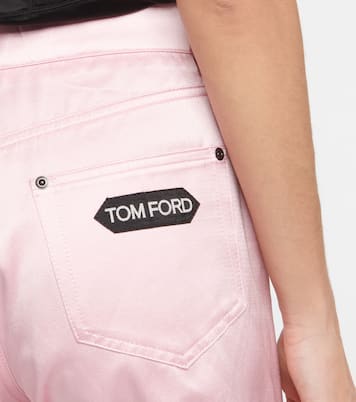 Jeans rectos de tiro alto | Tom Ford