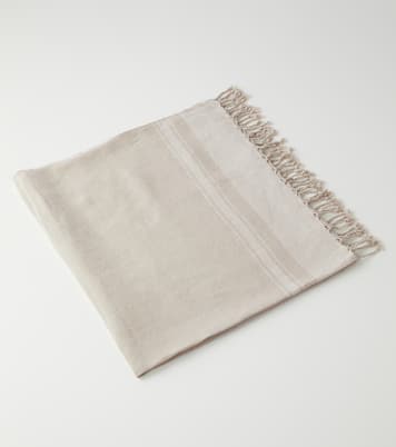 Linen blanket | Brunello Cucinelli