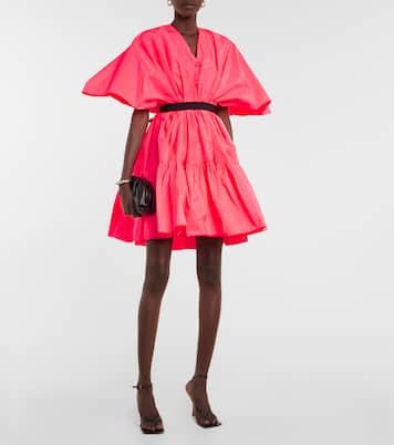 Vestido corto Yasmin con cinturón | Roksanda