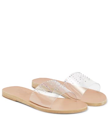 Tessa embellished PVC slides | Ancient Greek Sandals