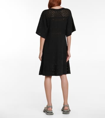 Open-knit alpaca wool-blend dress | See By Chloé