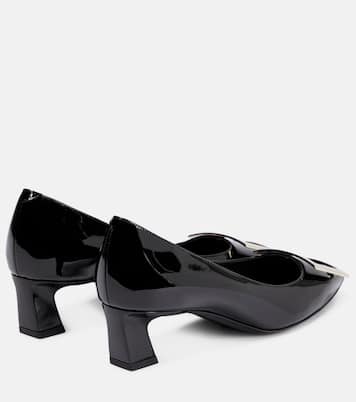 Escarpins Trompette 45 en cuir verni | Roger Vivier