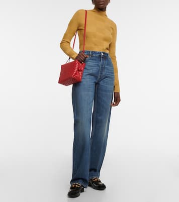 High-rise straight jeans | Bottega Veneta