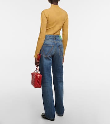 High-rise straight jeans | Bottega Veneta