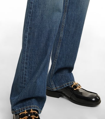 High-rise straight jeans | Bottega Veneta