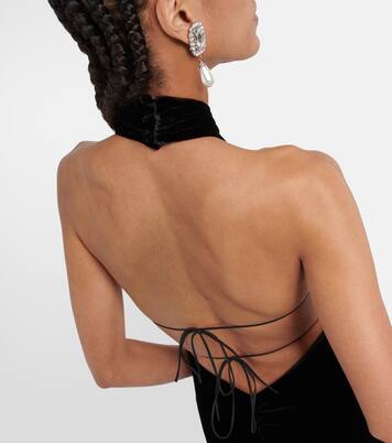 Cutout velvet gown | Alessandra Rich