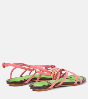 Embellished leather sandals | Jacquemus