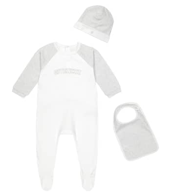 Bebé - set de body, gorro y babero de algodón | Givenchy Kids