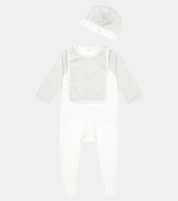 Bebé - set de body, gorro y babero de algodón | Givenchy Kids